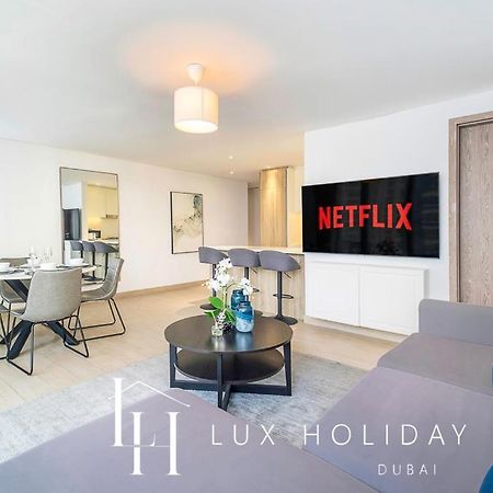 Lux Contemporary Suite With Full Marina View 6 Дубай Екстер'єр фото