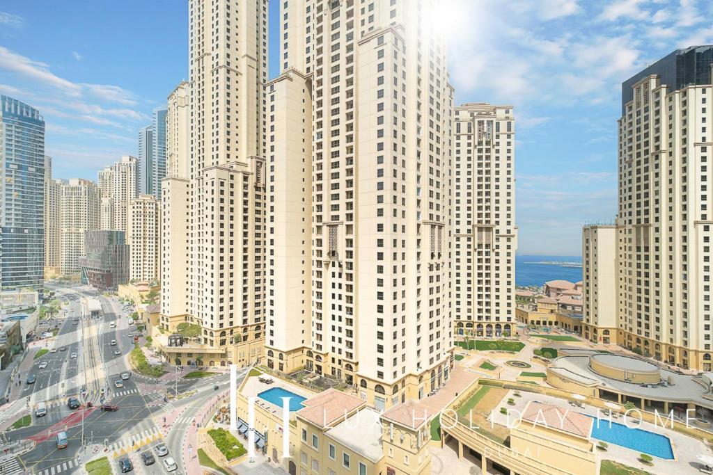Lux Contemporary Suite With Full Marina View 6 Дубай Екстер'єр фото